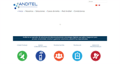 Desktop Screenshot of anditel.com.co